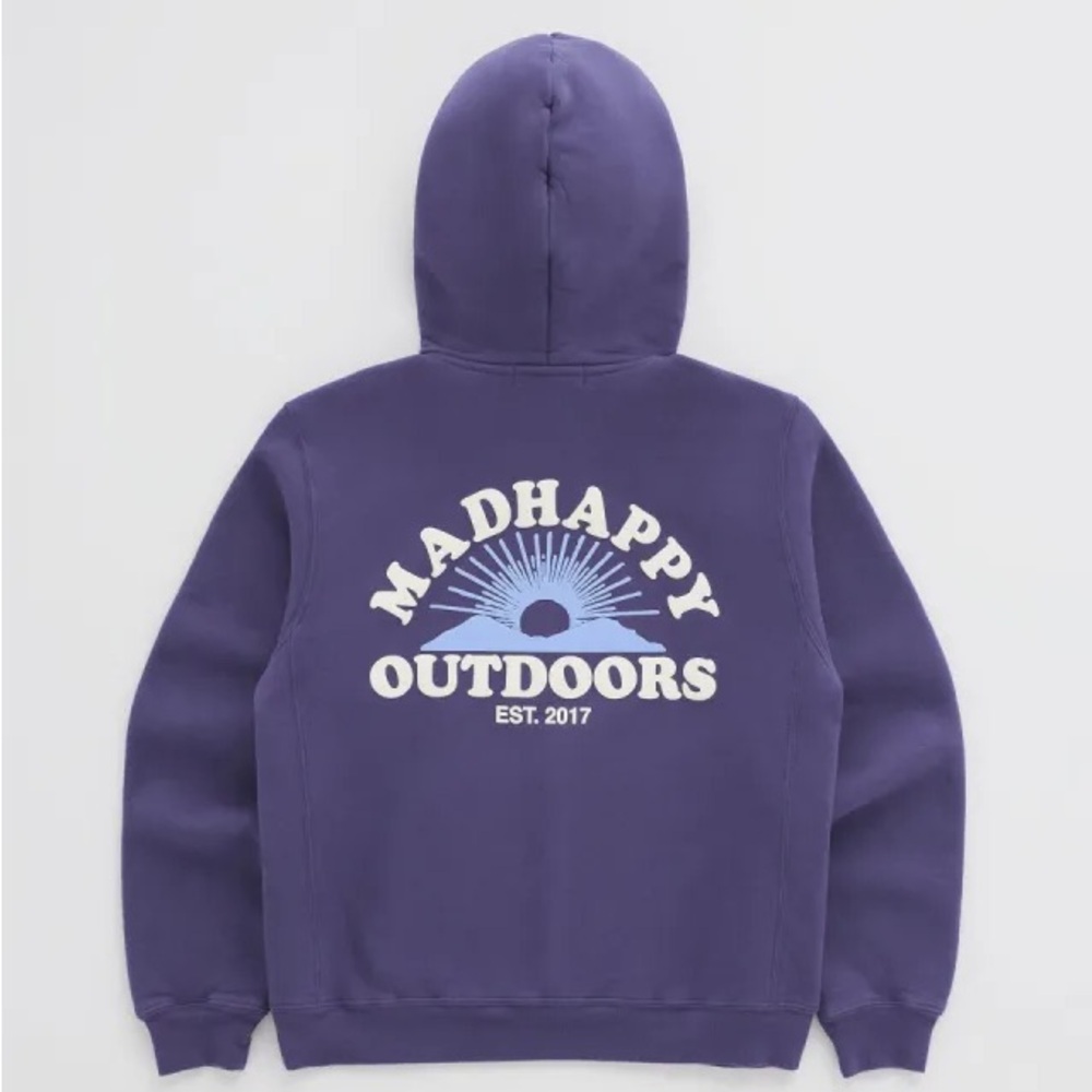 Madhappy Deep Purple Hoodie Madhappy Outdoors Graphic